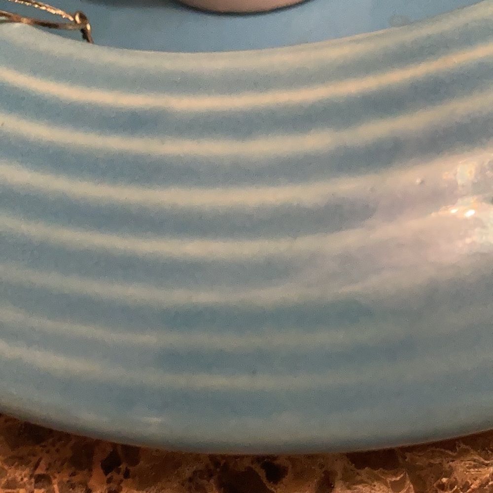 Jonathan Adler Happy Chic round blue retro decor - Picture 5 of 16